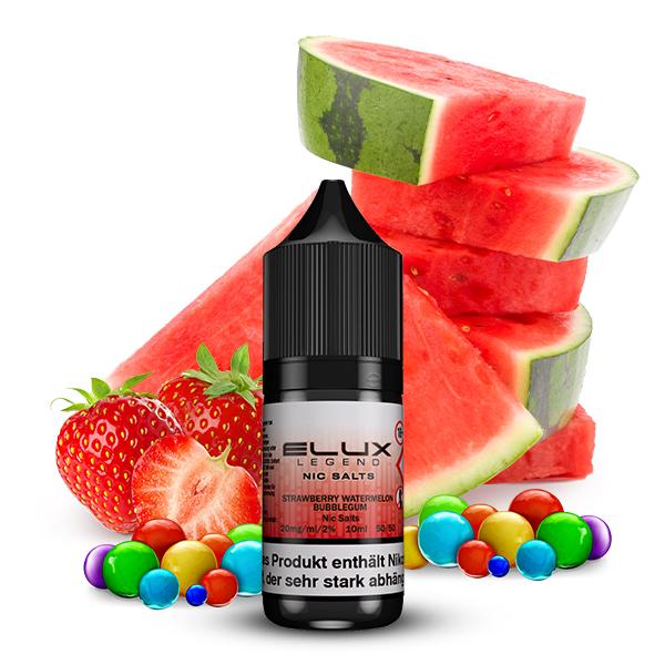 Elux Liquid – Strawberry Watermelon Bubblegum (20mg / 10mg Nic Salt)