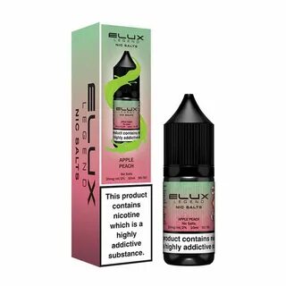 Elux Liquid – Apple Peach (20mg / 10mg Nic Salt)